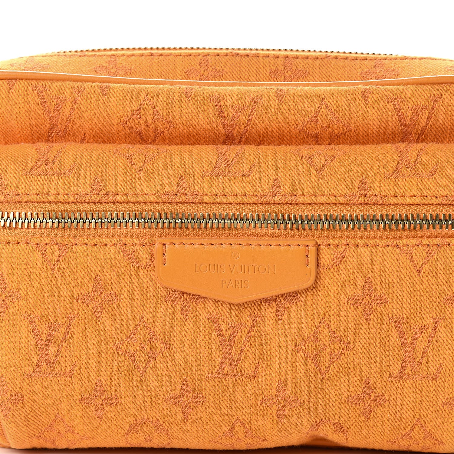 Louis Vuitton Denim Monogram Outdoor Bumbag Ocre 9 of 11