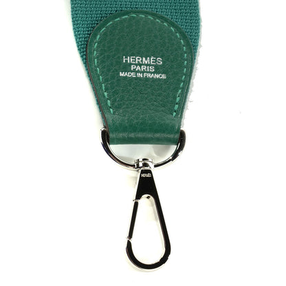 Hermes Taurillon Clemence Evelyne III PM Malachite 15 of 16