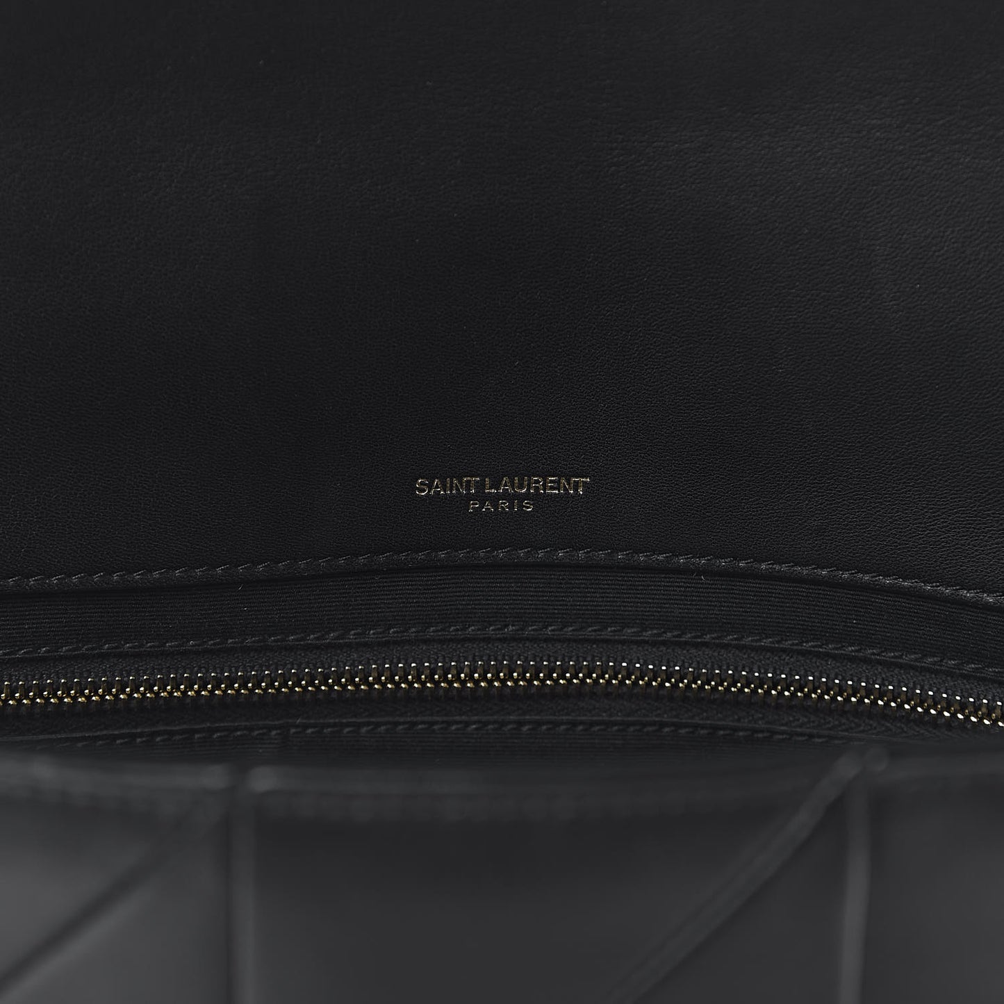 Lambskin Patchwork Monogram Large Jamie Black