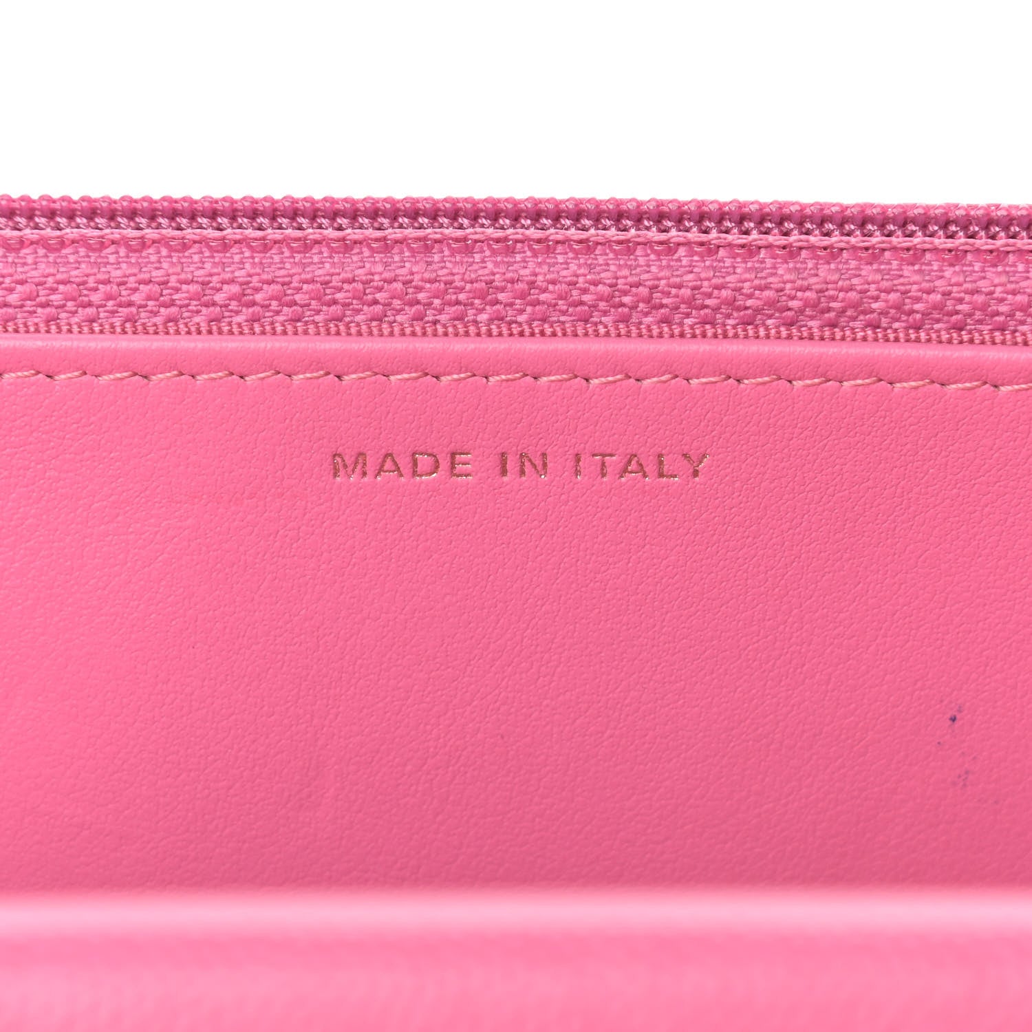 Chanel Caviar Quilted Wallet on Chain WOC Pink 7 of 11