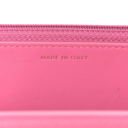 Chanel Caviar Quilted Wallet on Chain WOC Pink 7 of 11