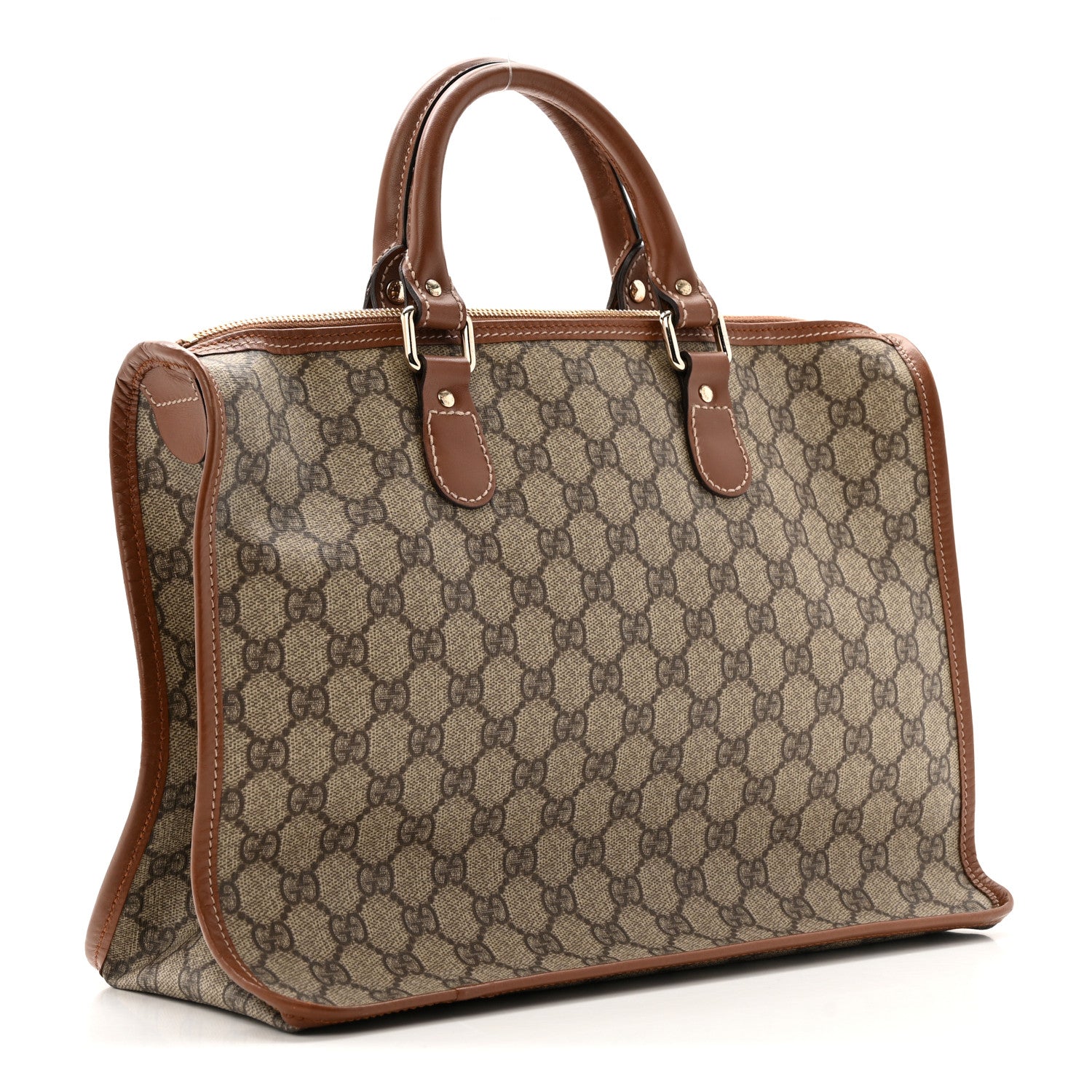 Gucci GG Plus Monogram Medium Joy Tote Bag Gold 3 of 12