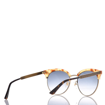 Gucci Metal Tiger GG0222SK Sunglasses Tortoise 4 of 6