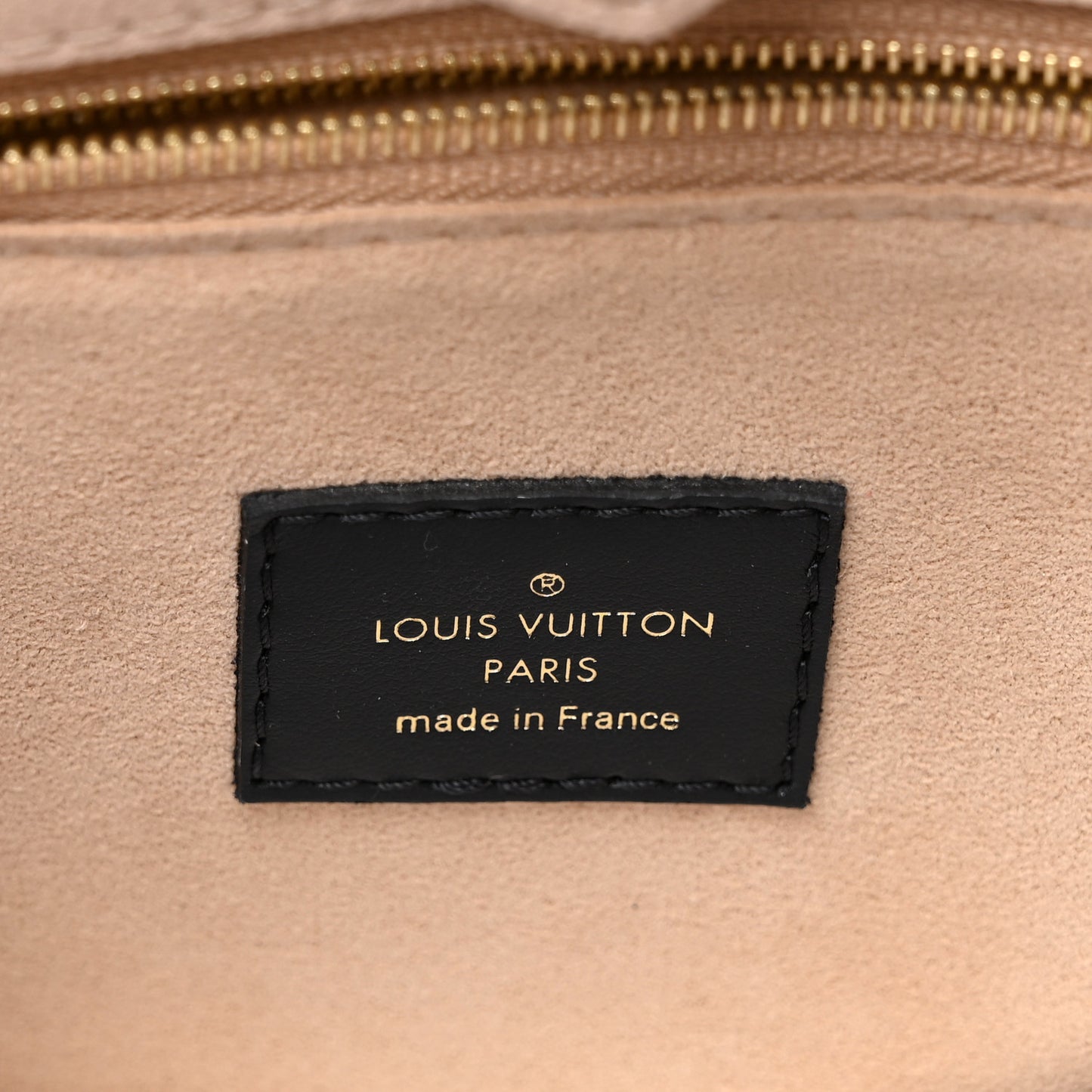 Calfskin Monogram On My Side MM Laurier Green Toffee Latte Beige