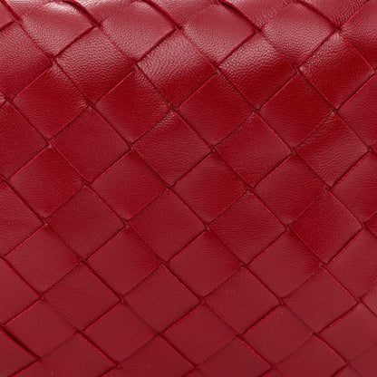 Bottega Veneta Nappa Intrecciato Mini Jodie Dark Red 8 of 10