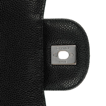 Chanel Caviar Quilted Jumbo Double Flap Black 5 of 8
