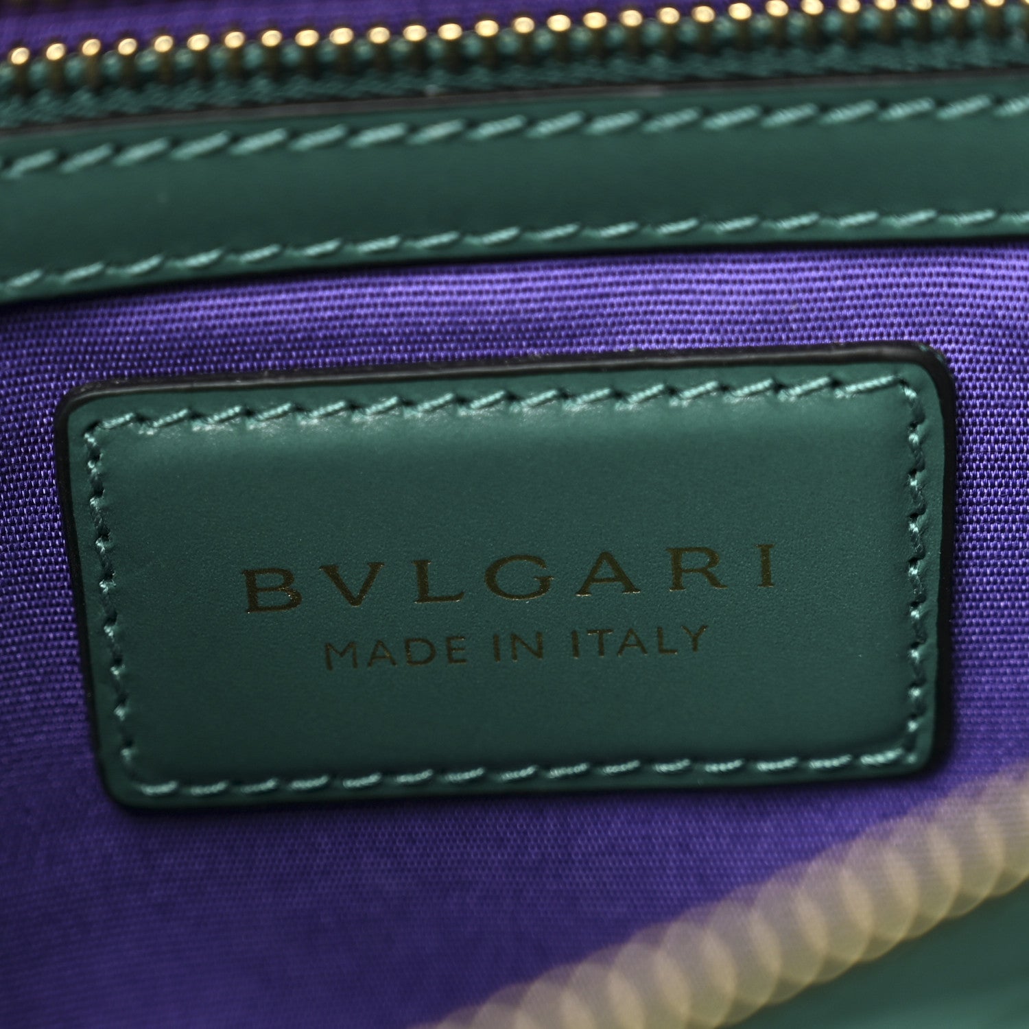 Bulgari Calfskin Serpenti Forever Shoulder Bag Emerald Green 7 of 12