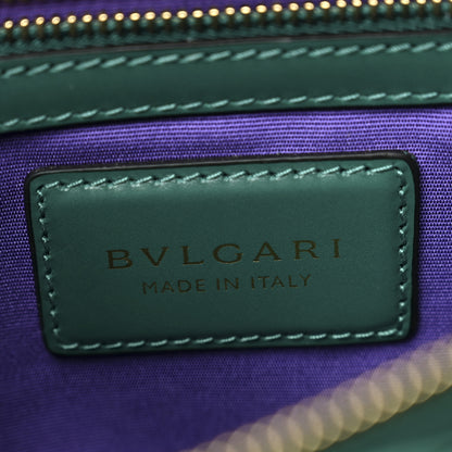 Bulgari Calfskin Serpenti Forever Shoulder Bag Emerald Green 7 of 12