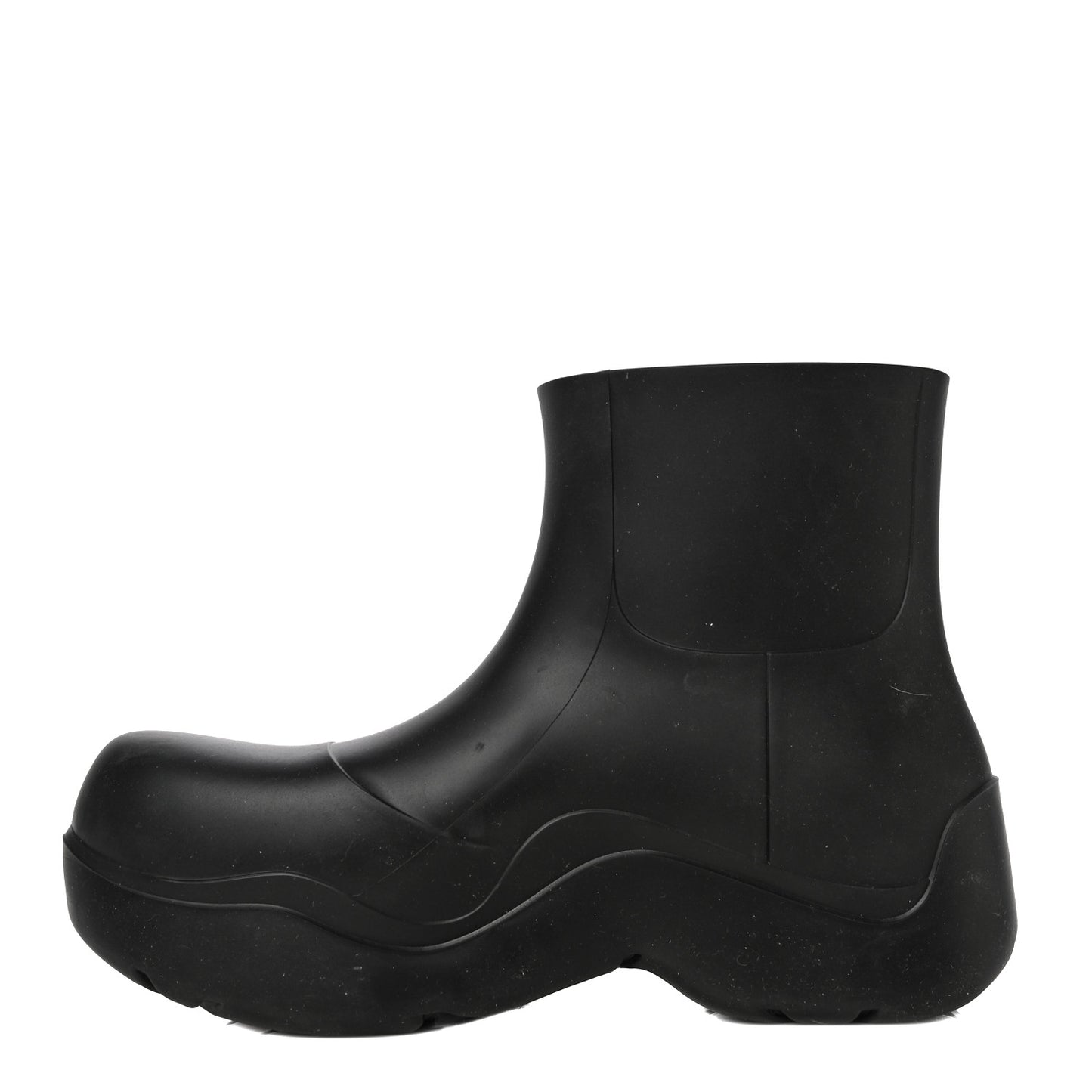 Rubber Puddle Ankle Boots 38 Black
