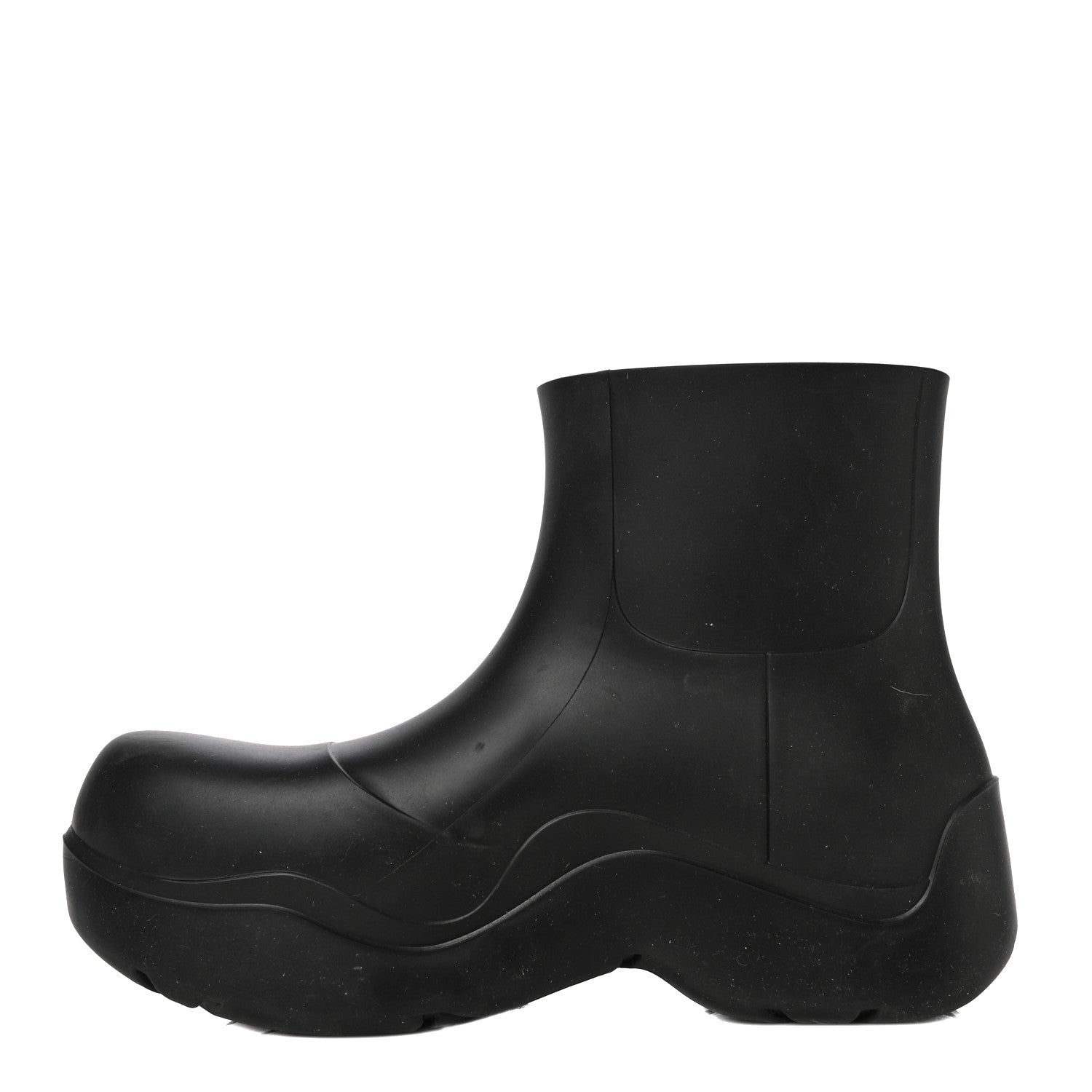 Bottega Veneta Rubber Puddle Ankle Boots 38 Black 1 of 17