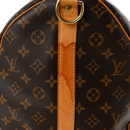 Louis Vuitton Monogram Keepall Bandouliere 55 9 of 12