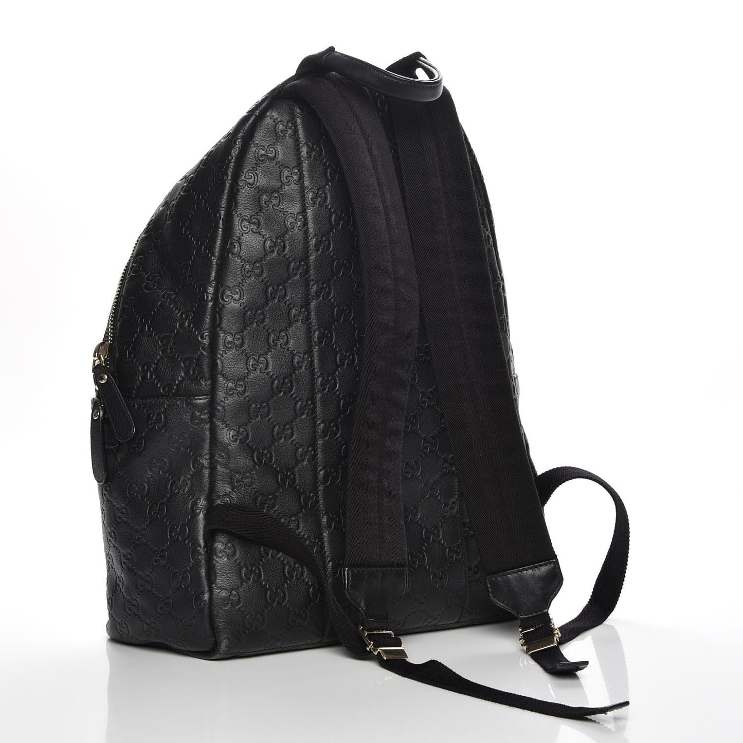 Guccissima Medium Classic Backpack Black