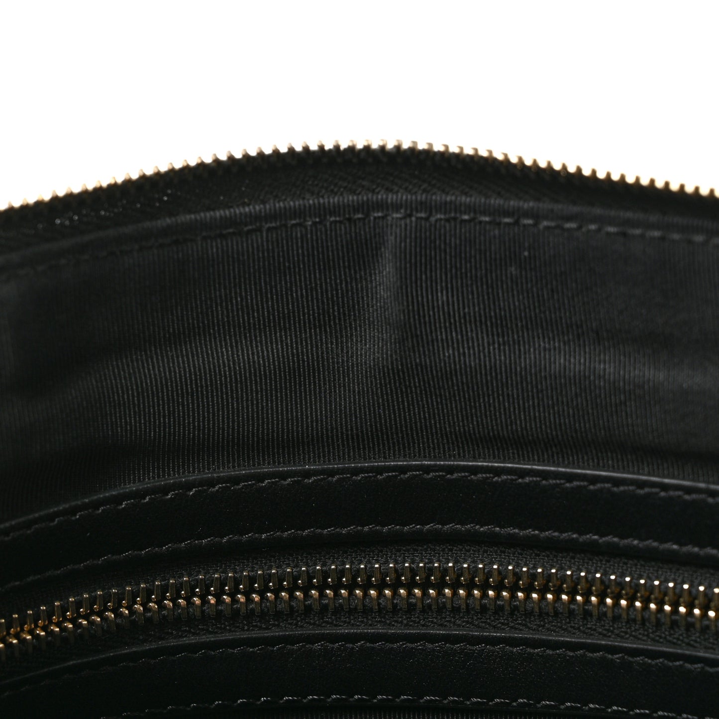 Caviar Quilted Medium Boy Cosmetic Case Black