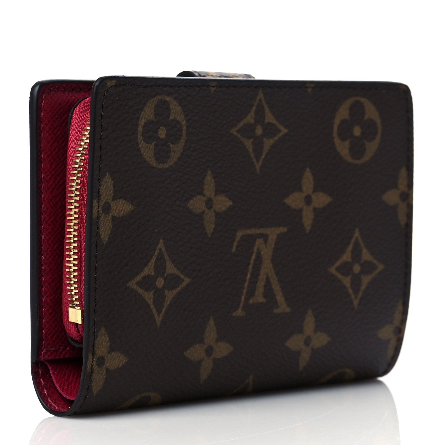 Louis Vuitton Monogram Juliette Wallet Fuchsia 3 of 8