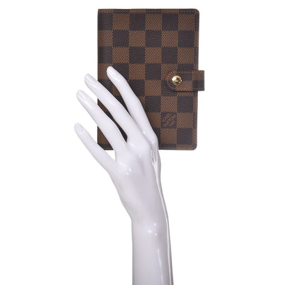 Louis Vuitton Damier Ebene Small Ring Agenda Cover 2 of 6