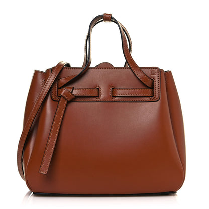 Loewe Boxcalf Mini Lazo Tote Tan 1 of 11