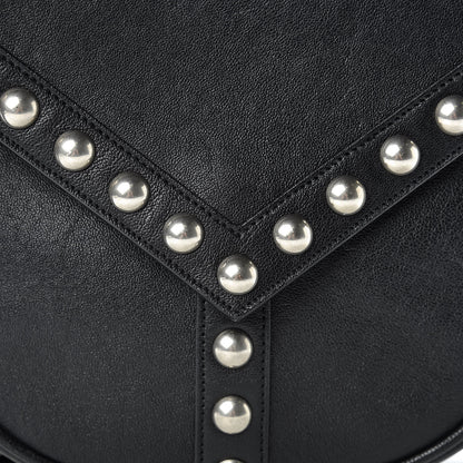 Saint Laurent Calfskin Y Studs Crossbody Bag Black 8 of 15