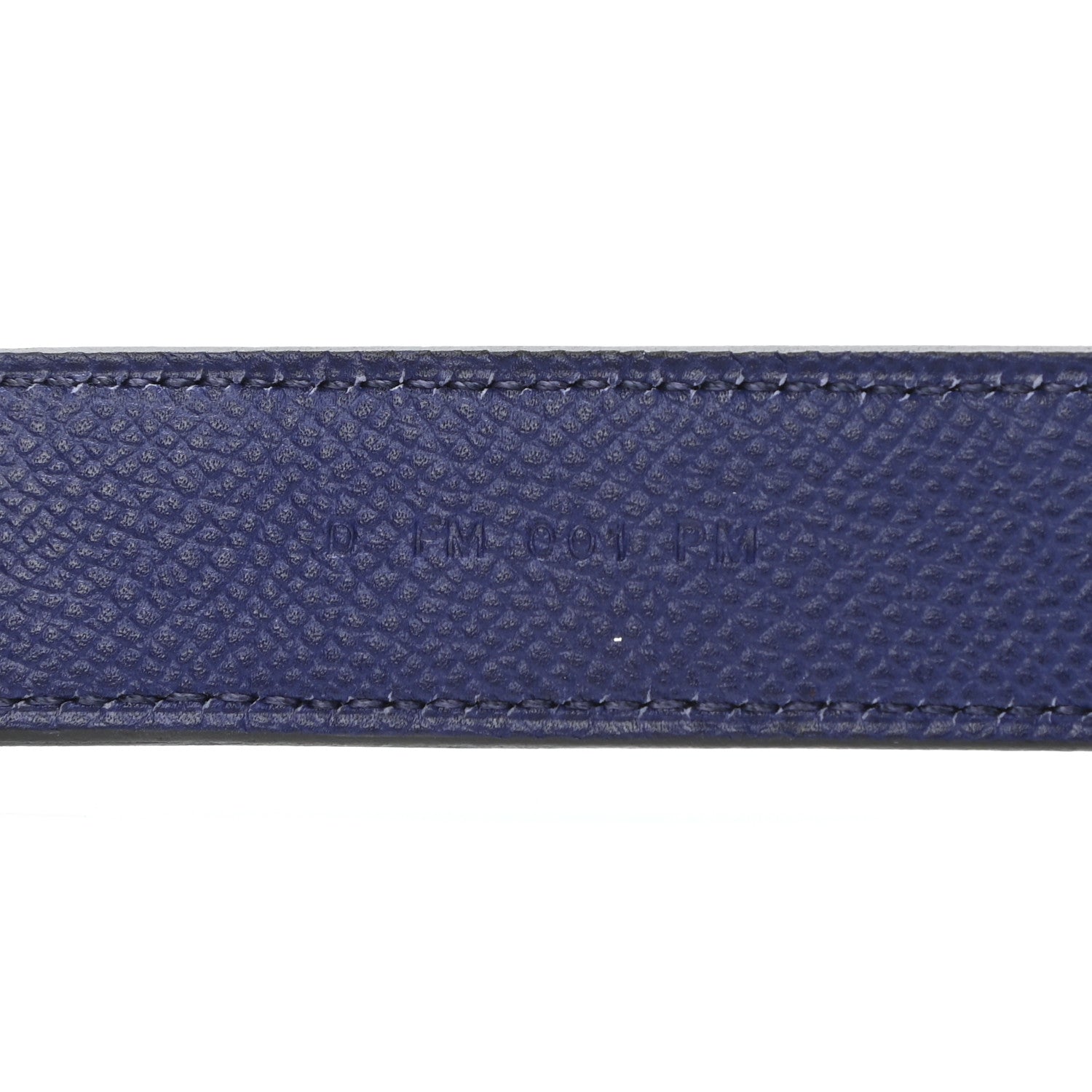 Hermes Epsom 25mm Tressage Shoulder Strap Bleu Indigo Noir Terre Battue 5 of 6