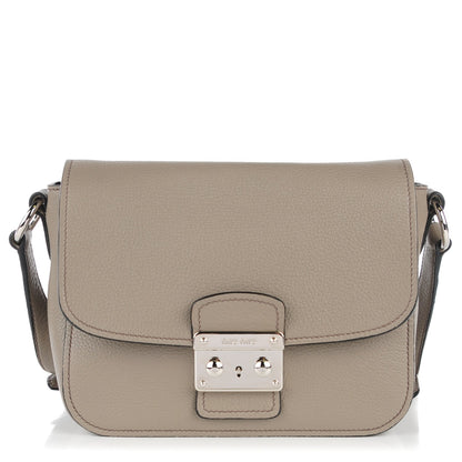 Miu Miu Goatskin Madras Shoulder Bag Argilla 1 of 8