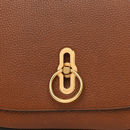 Mulberry Small Classic Grain Calfskin Amberley Satchel Oak 8 of 13