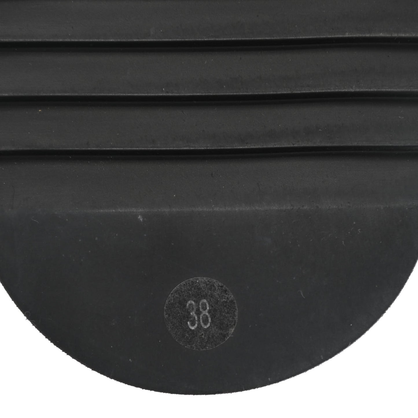 Rubber Mini Double G Womens Isla Dad Sandals 38 Black