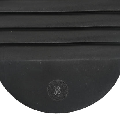 Gucci Rubber Mini Double G Womens Isla Dad Sandals 38 Black 9 of 10