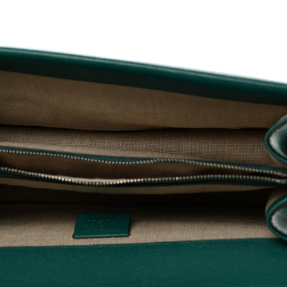 Gucci Calfskin Blooms Print Small Dionysus Shoulder Bag Bright Emerald Multicolor 5 of 10