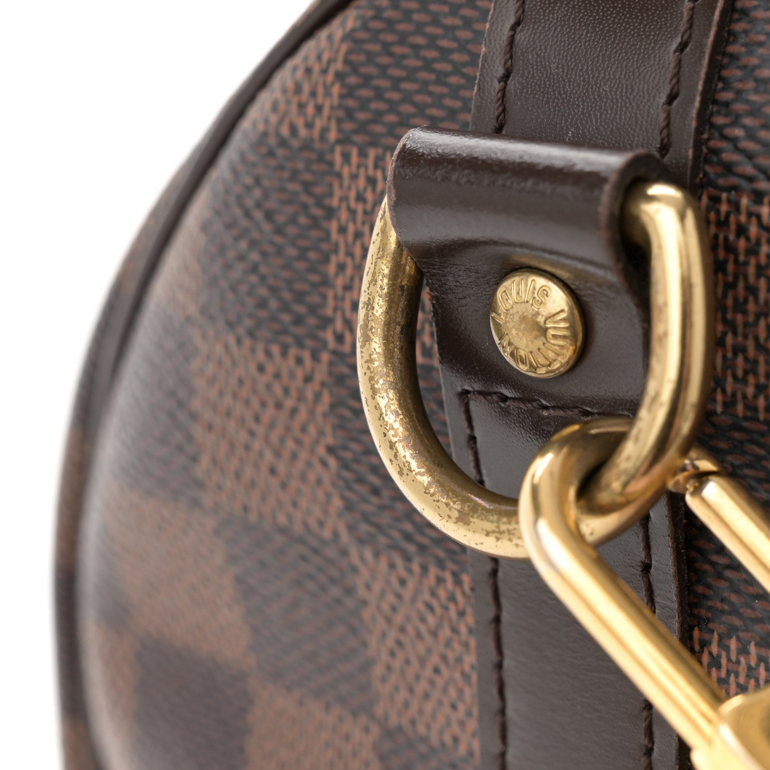 Louis Vuitton Damier Ebene Speedy Bandouliere 25 14 of 14