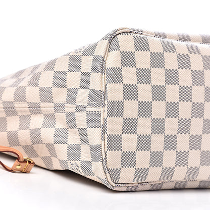 Louis Vuitton Damier Azur Neo Neverfull MM Rose Ballerine 10 of 13