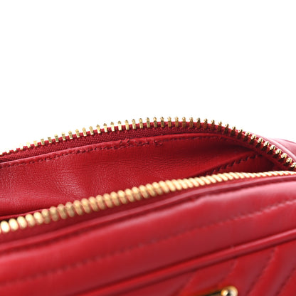 Prada Soft Calfskin Bandoliera Crossbody Bag Fuoco 9 of 10