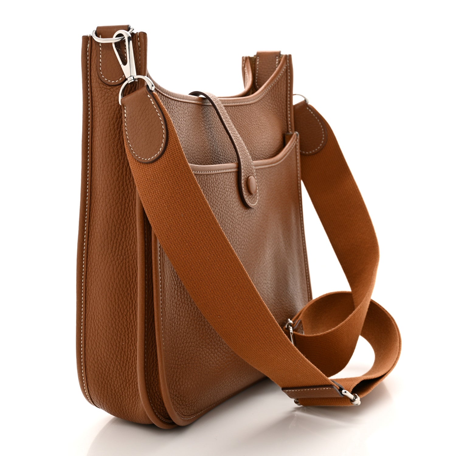 Hermes Taurillon Clemence Evelyne III PM Gold 3 of 15