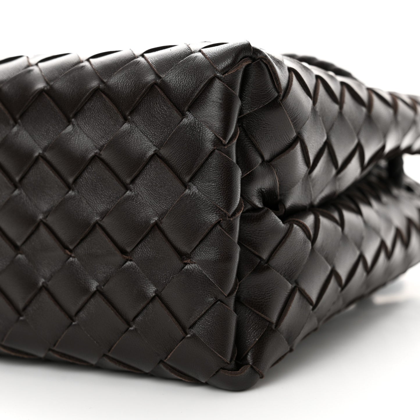 Nappa Intrecciato Small Andiamo Shoulder Bag Fondant