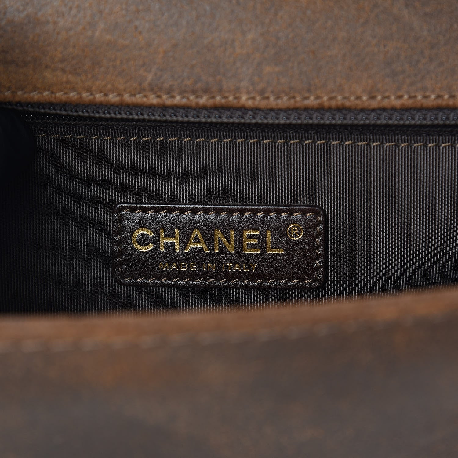 Chanel Aged Calfskin Nubuck Quilted Large Boy Flap Burgundy 6 of 10