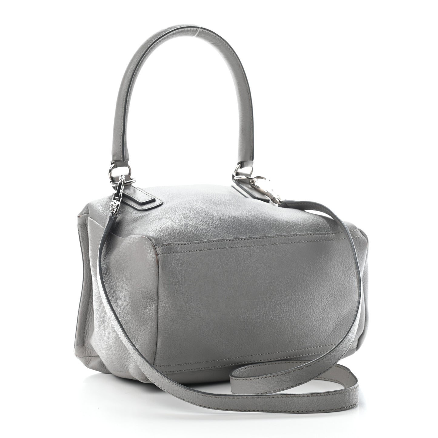 Sugar Goatskin Small Pandora Dove Grey