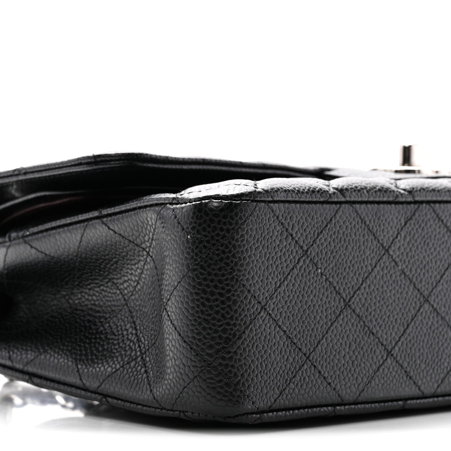 Chanel Caviar Quilted Medium Double Flap Black 9 of 11