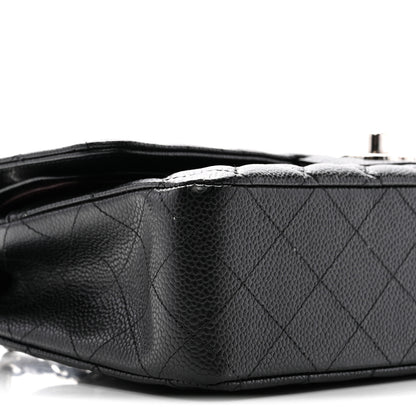 Chanel Caviar Quilted Medium Double Flap Black 9 of 11
