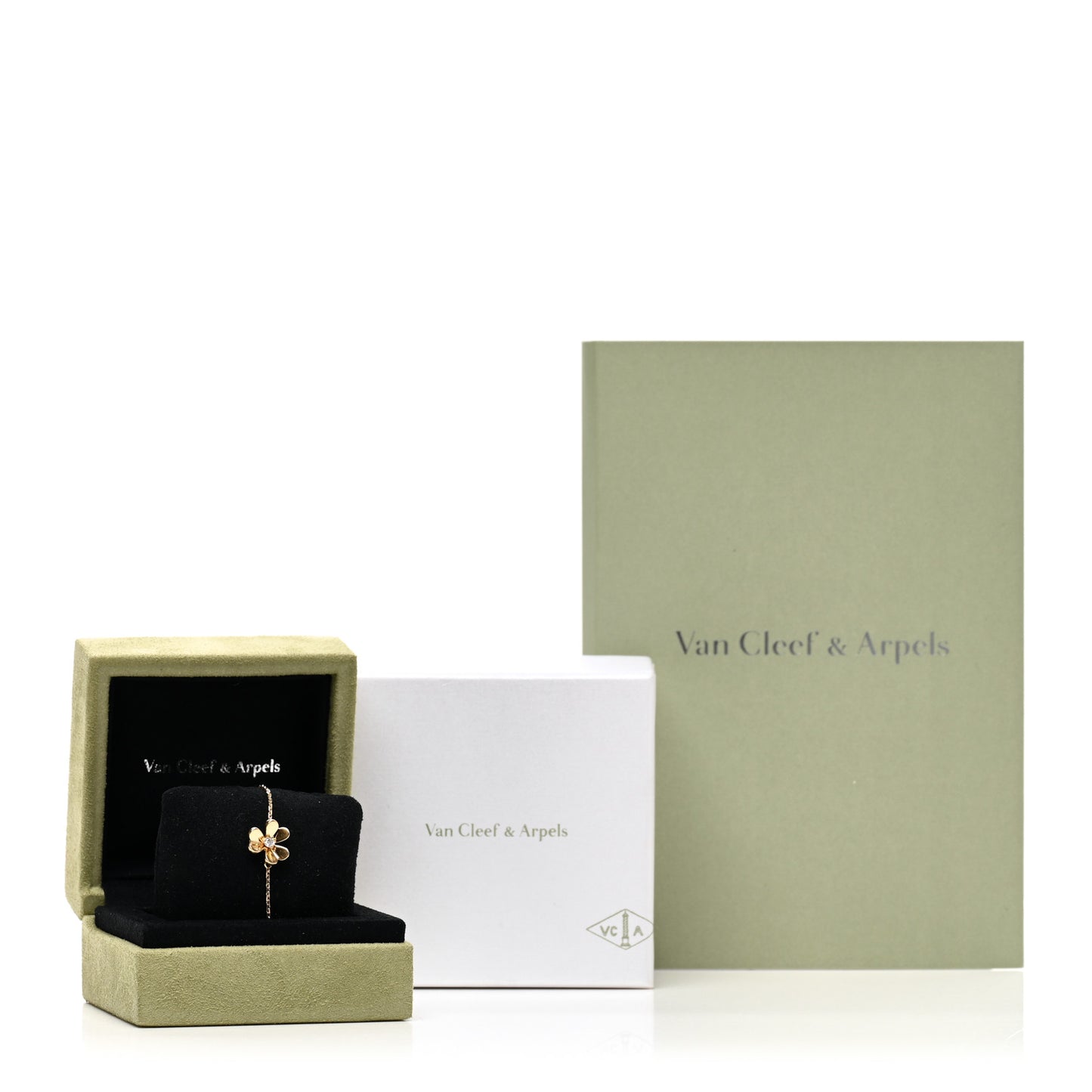 18K Yellow Gold Diamond Mini Frivole Bracelet