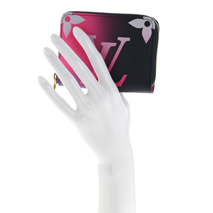 Louis Vuitton Monogram Giant Spring In The City Zippy Coin Purse Midnight Fuchsia 2 of 7