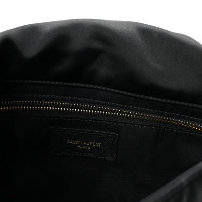 Saint Laurent Satin Patchwork Monogram Medium Jamie Black 6 of 9