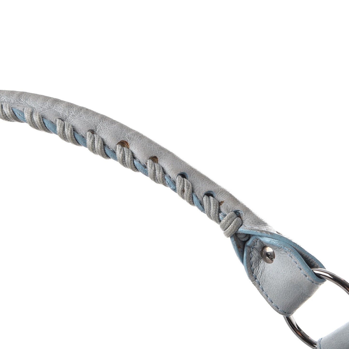 Agneau Giant 21 Silver Hardware Day Hobo Sky Blue