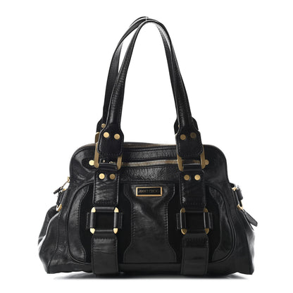 Jimmy Choo Calfskin Mahala Black 1 of 8