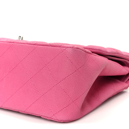 Chanel Iridescent Caviar Quilted Jumbo Double Flap Pink 11 of 11