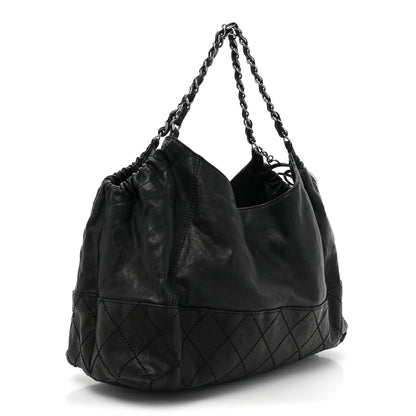 Chanel Calfskin Baby Coco Cabas Black 3 of 14