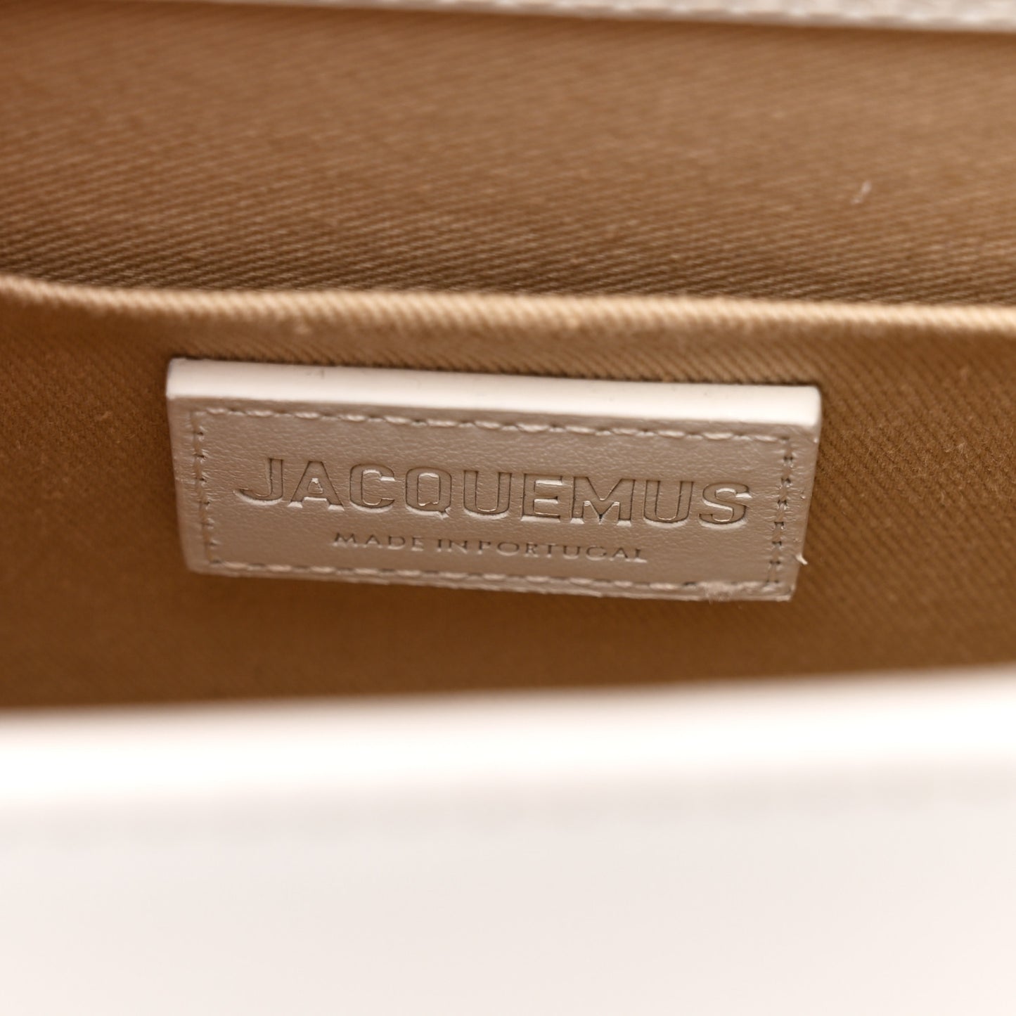 Smooth Calfskin Le Grand Chiquito White