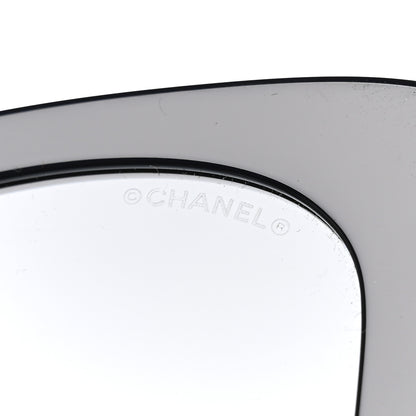 Chanel Acetate Strass Square Sunglasses 5422-B Black 7 of 8