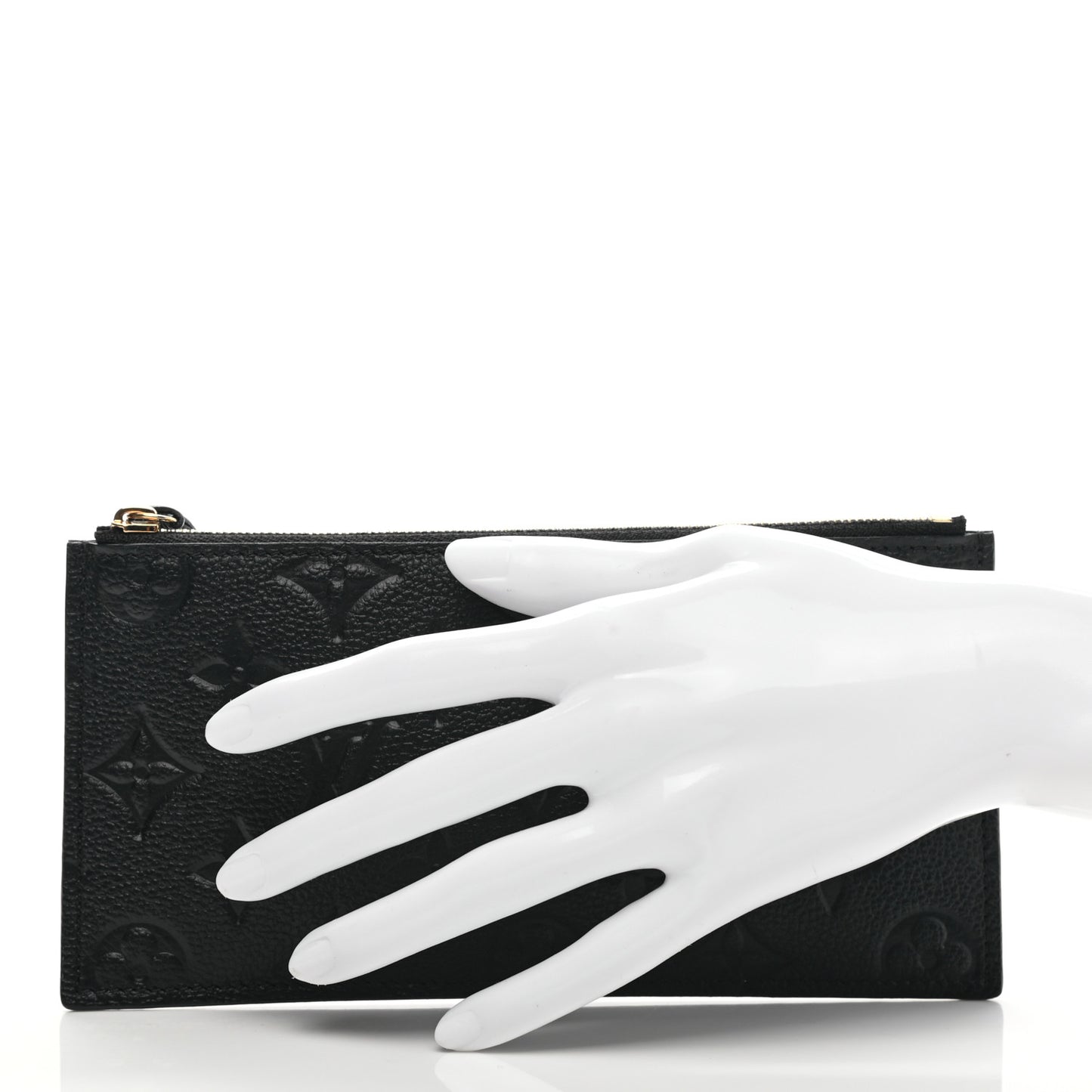 Empreinte Felicie Chain Wallet Zippered Insert Black