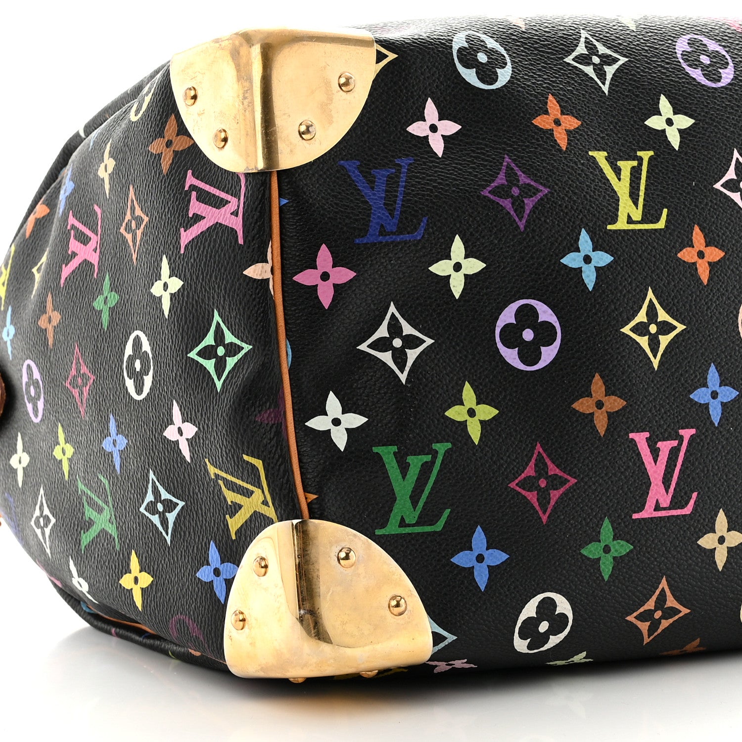 Louis Vuitton Monogram Multicolor Speedy 30 Black 8 of 9
