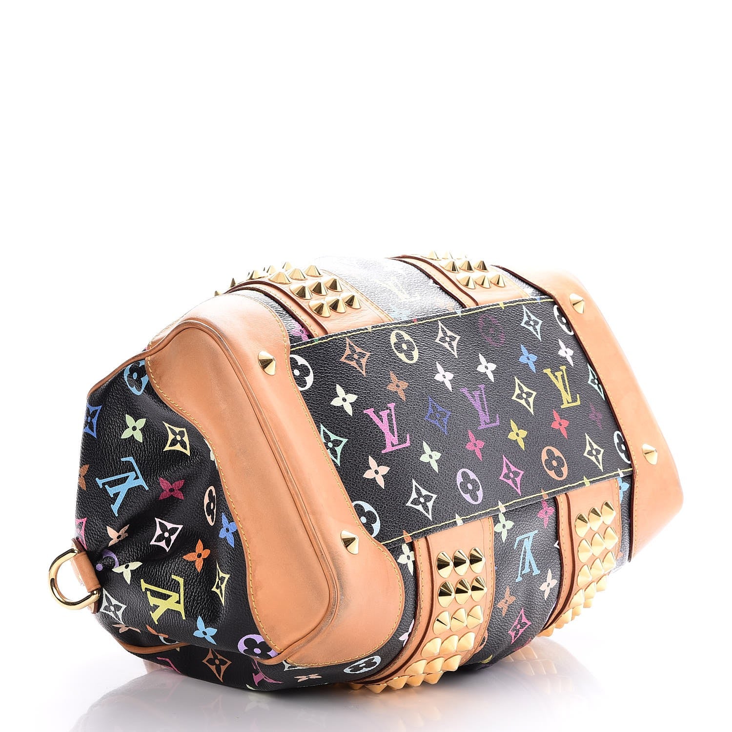 Louis Vuitton Monogram Multicolor Courtney MM Black 4 of 8