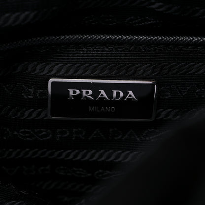 Prada Tessuto Nylon Saffiano Small Backpack Black 6 of 10