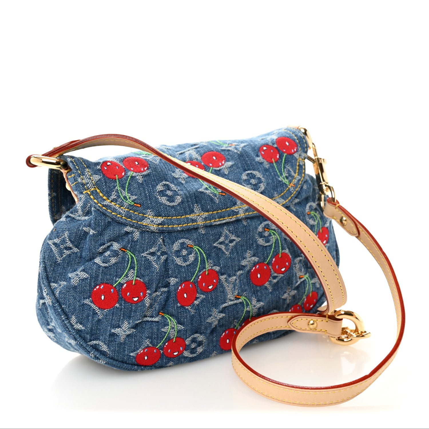 Louis Vuitton LV X TM Monogram Denim Cerises Sunset 3 of 11